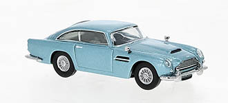 Brekina 15228 - H0 - Aston Martin DB5 metallic hellblau, 1964